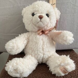Aurora off white Ashford plush bear